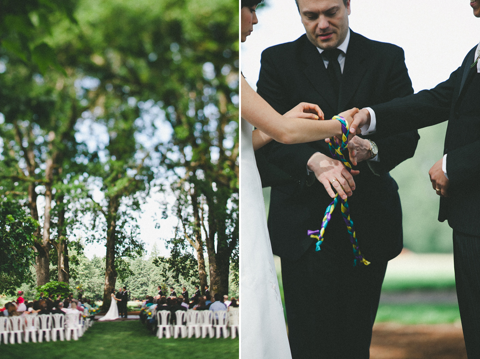 wedding ceremony postlewaits farm