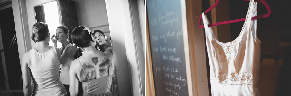 Vintage inspired wedding at McMenamin's Kennedy School in Portland, Oregon