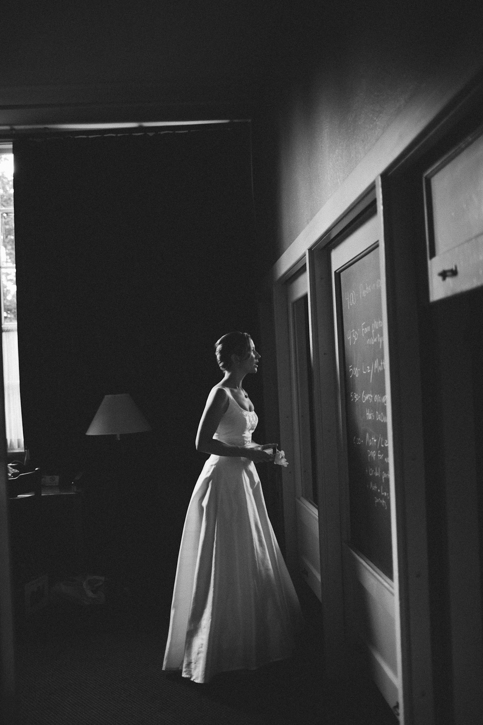 Vintage inspired wedding at McMenamin's Kennedy School in Portland, Oregon