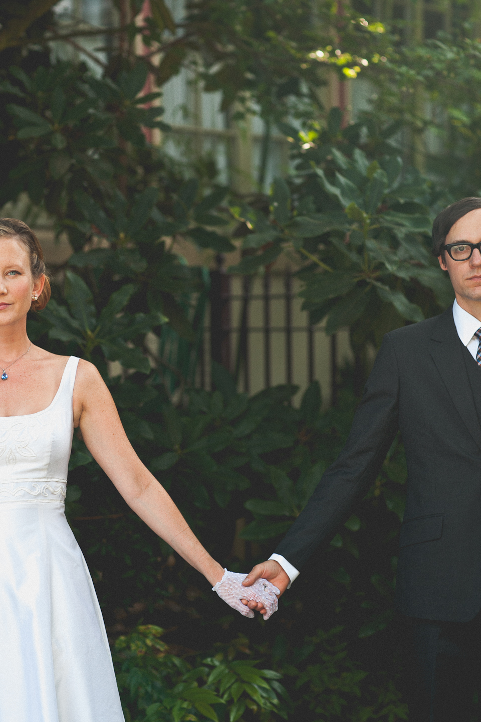 Vintage inspired wedding at McMenamin's Kennedy School in Portland, Oregon