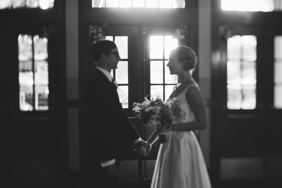 Vintage inspired wedding at McMenamin's Kennedy School in Portland, Oregon