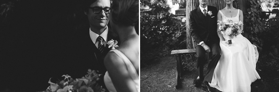 Vintage inspired wedding at McMenamin's Kennedy School in Portland, Oregon
