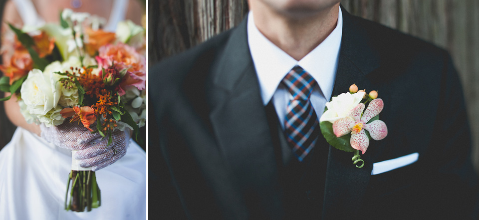 Vintage inspired wedding at McMenamin's Kennedy School in Portland, Oregon