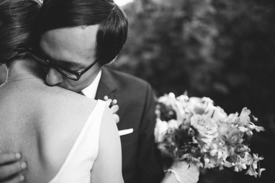 Vintage inspired wedding at McMenamin's Kennedy School in Portland, Oregon
