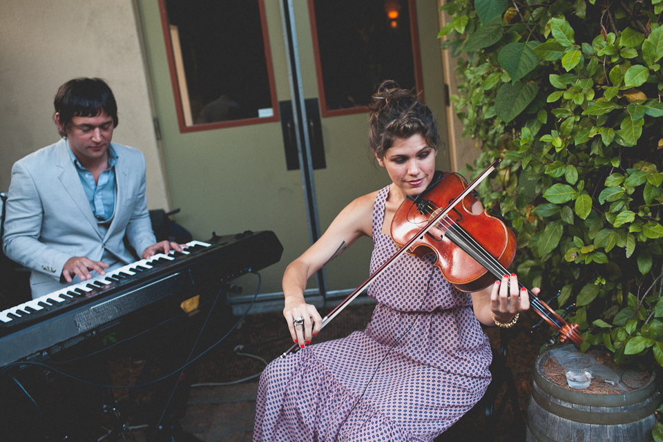 Vintage inspired wedding at McMenamin's Kennedy School in Portland, Oregon