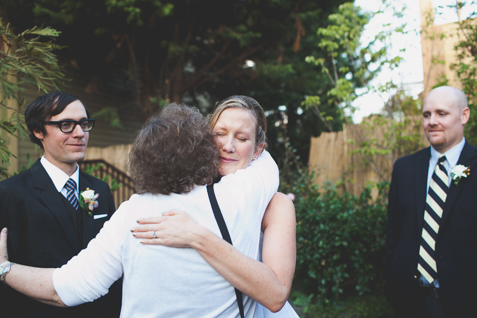 Vintage inspired wedding at McMenamin's Kennedy School in Portland, Oregon