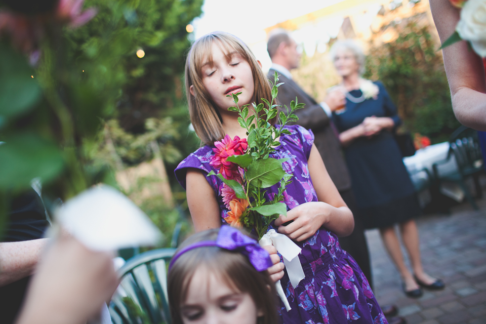 Vintage inspired wedding at McMenamin's Kennedy School in Portland, Oregon