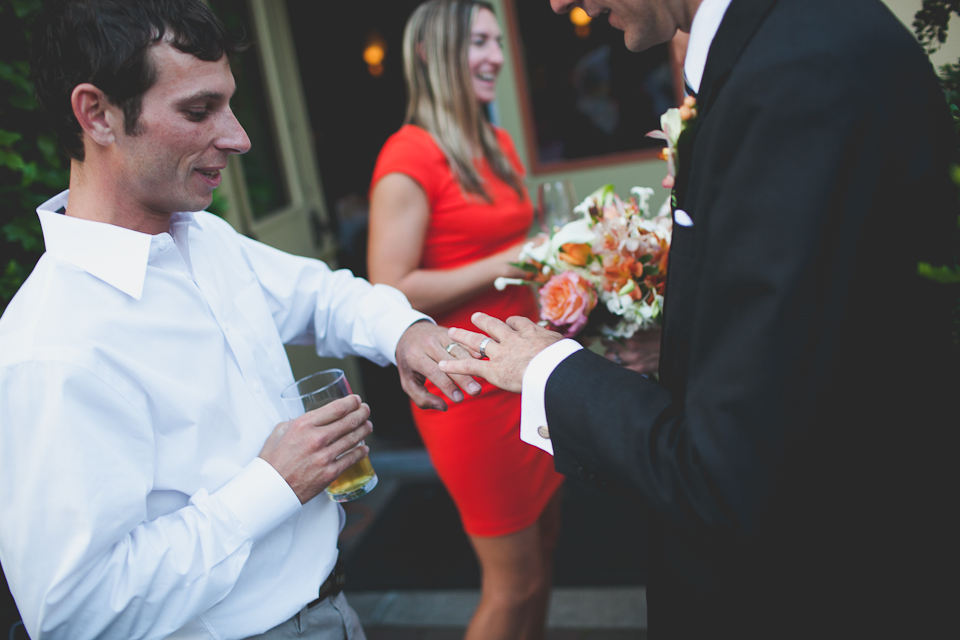 Vintage inspired wedding at McMenamin's Kennedy School in Portland, Oregon