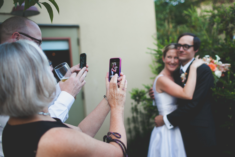 Vintage inspired wedding at McMenamin's Kennedy School in Portland, Oregon