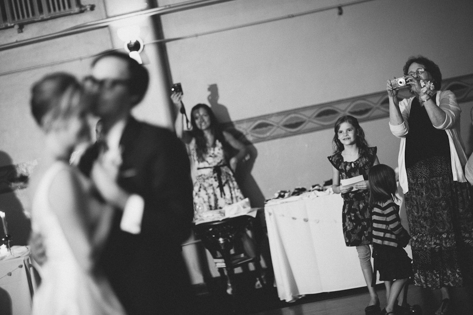 Vintage inspired wedding at McMenamin's Kennedy School in Portland, Oregon