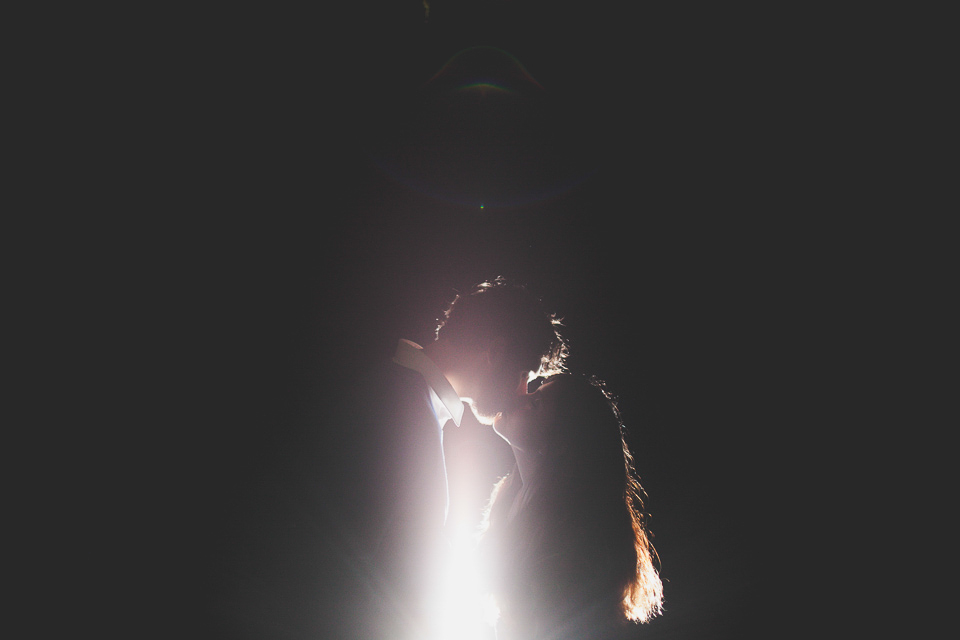 boho engagement photos