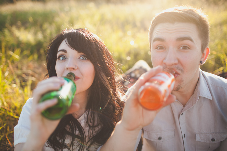 candid engagement photographer portland, OR
