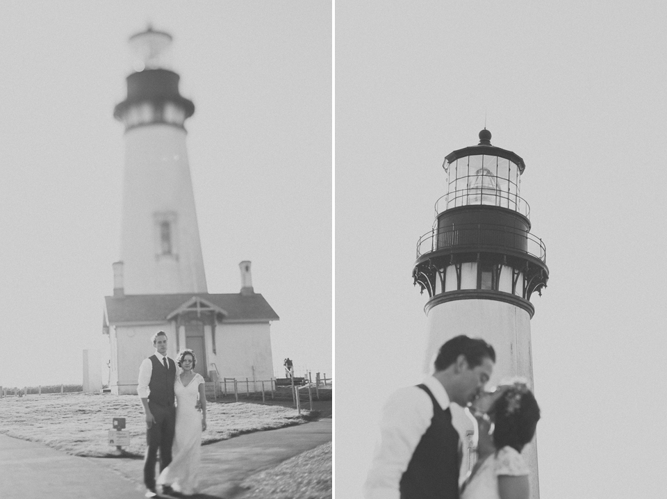 yaquina head lighthouse wedding