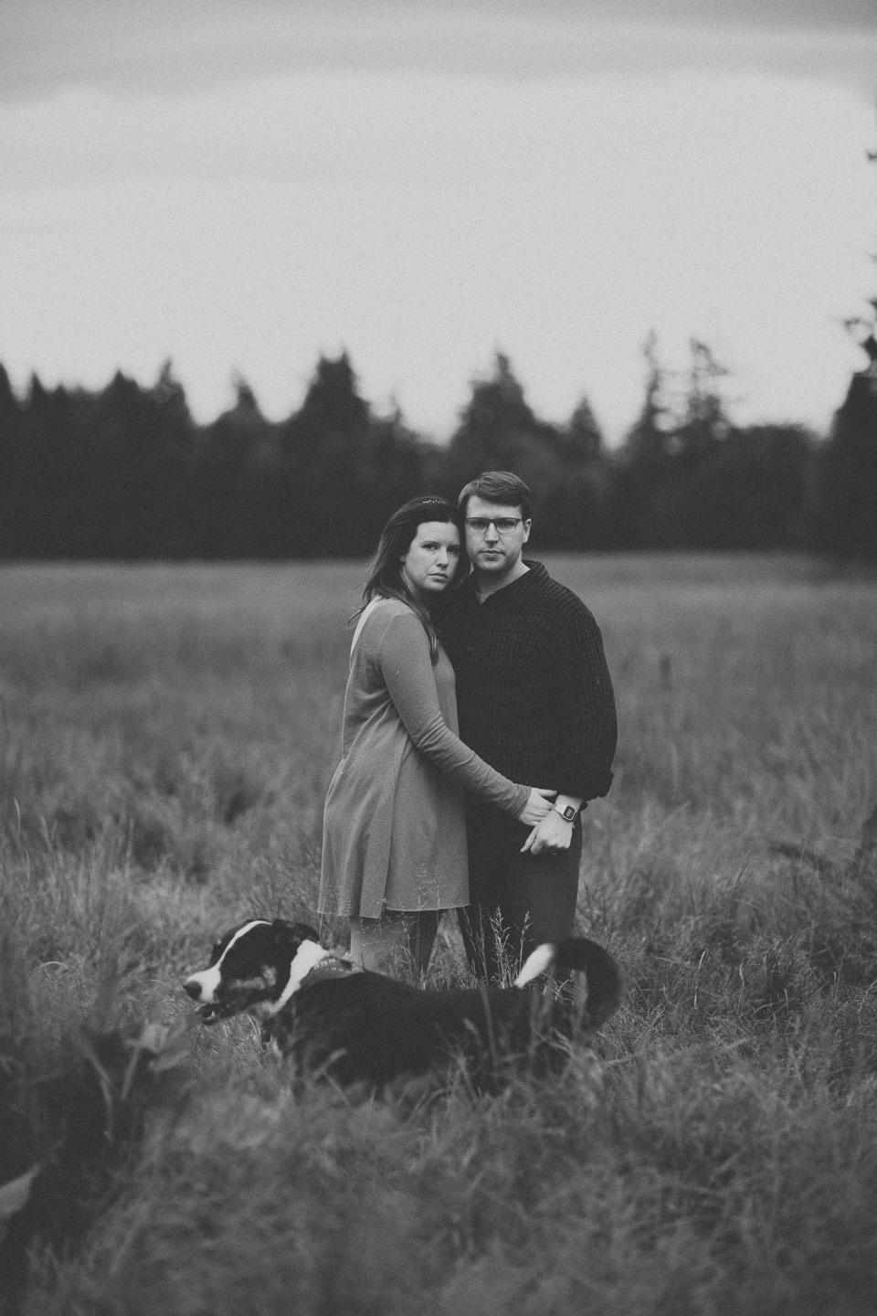 vintage engagement photographer portland