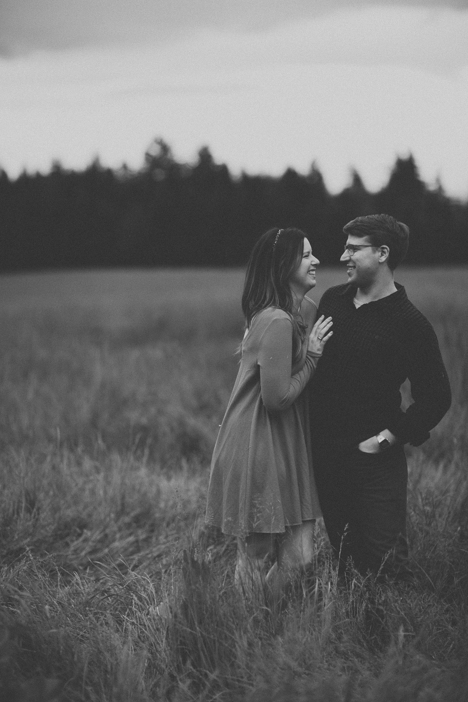 candid engagement photographer portland