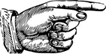 finger pointing