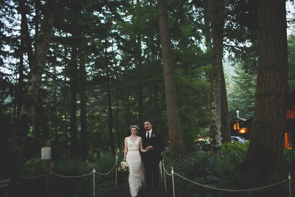 Bridal Veil Lakes wedding