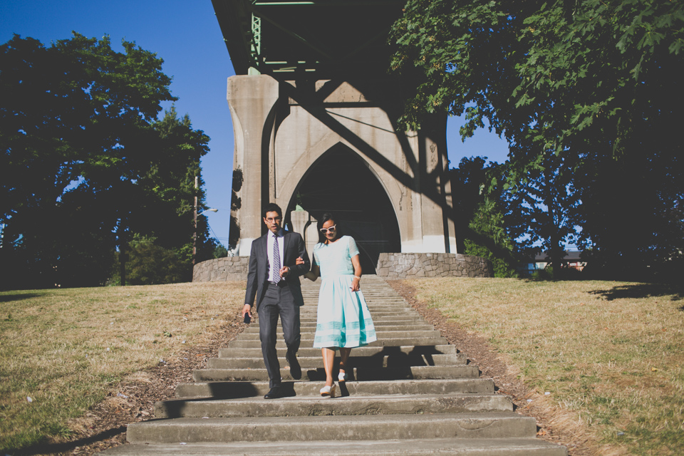 Cathedral Park Wedding