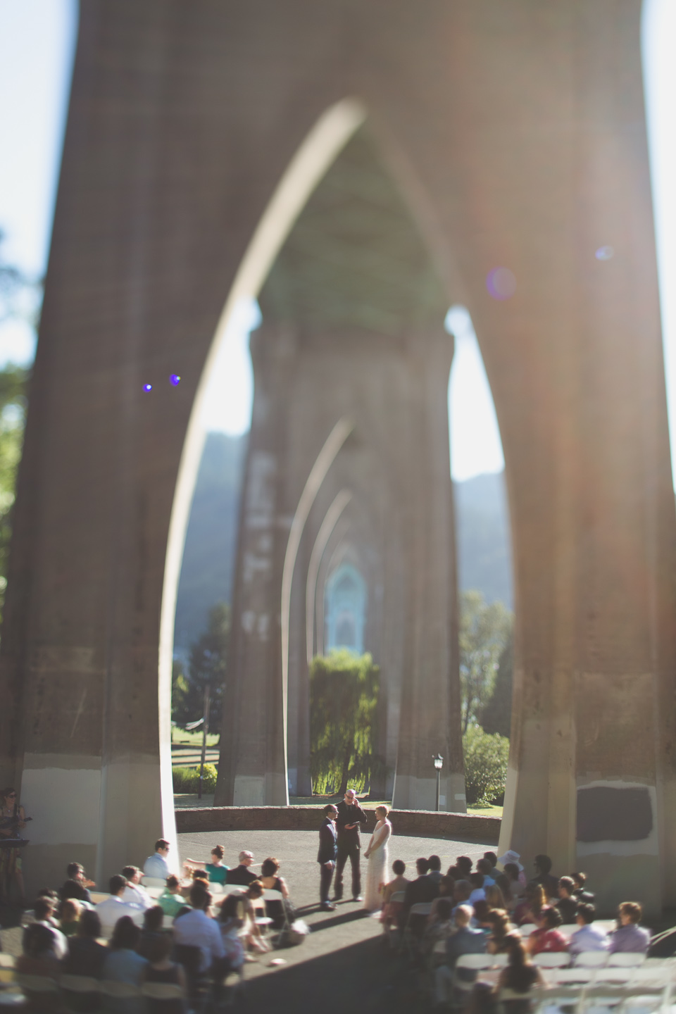 Cathedral Park Wedding
