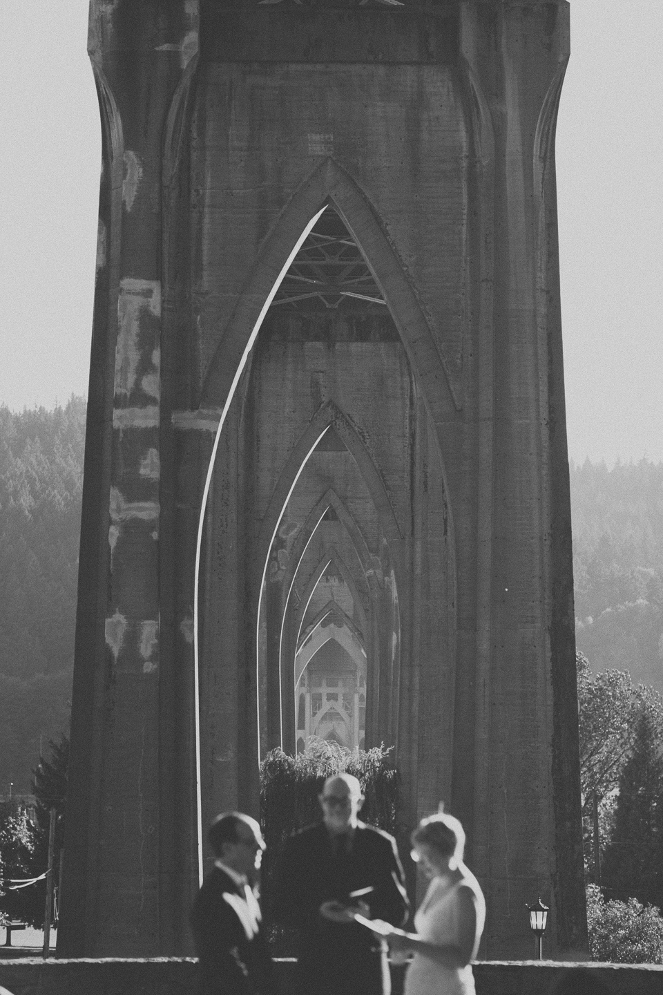 Cathedral Park Wedding