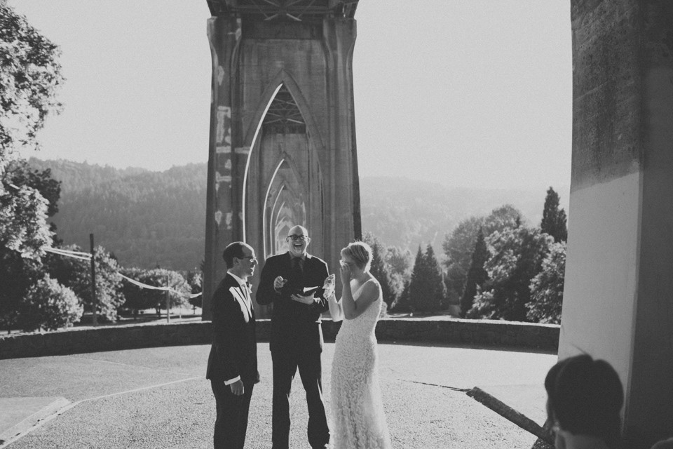 Cathedral Park Wedding