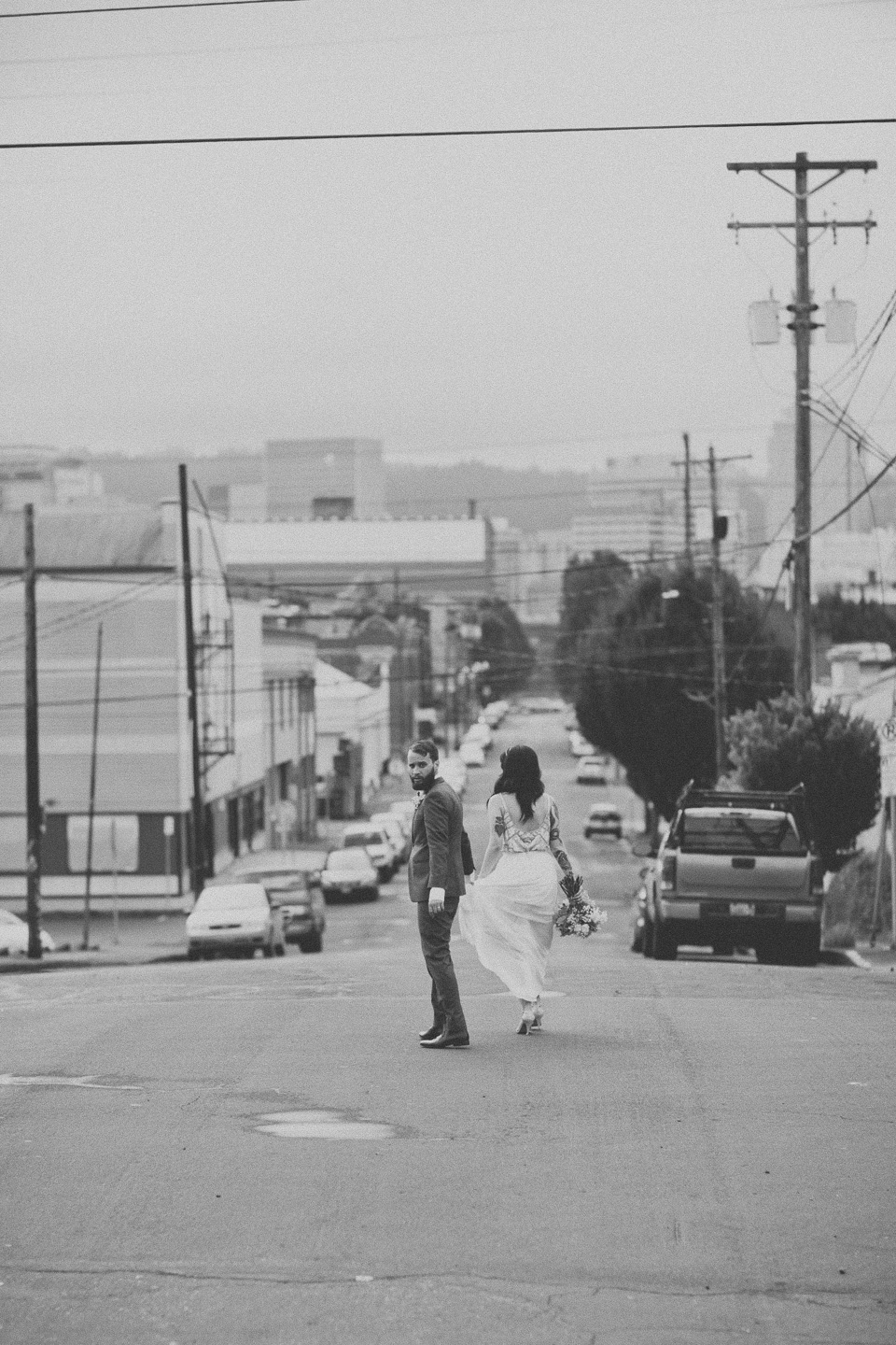 vintage wedding photographer portland, OR