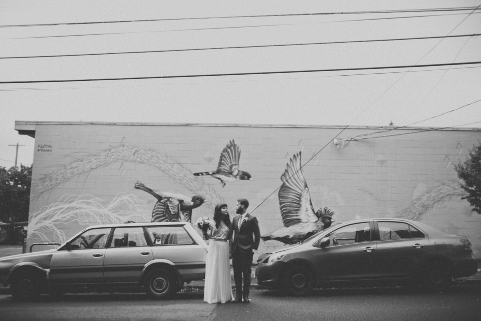 alternative wedding photographer, Portland, OR