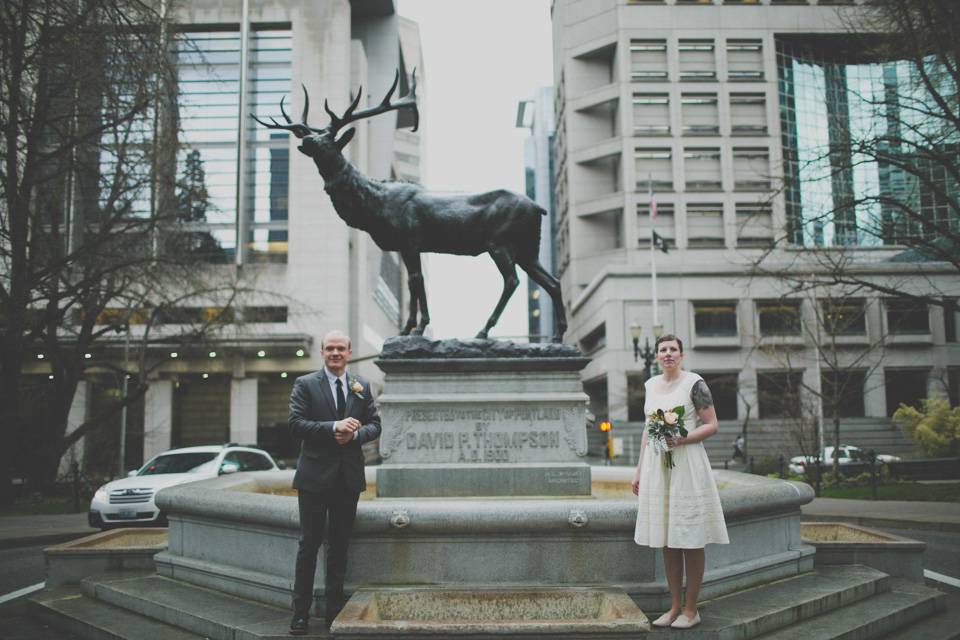 Portland Oregon Courthouse Elopement