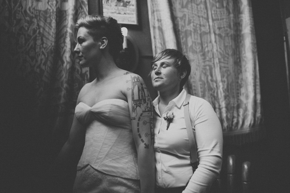 LGBT wedding photographer portland