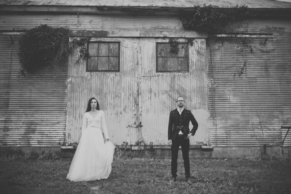 Shack Up Inn wedding
