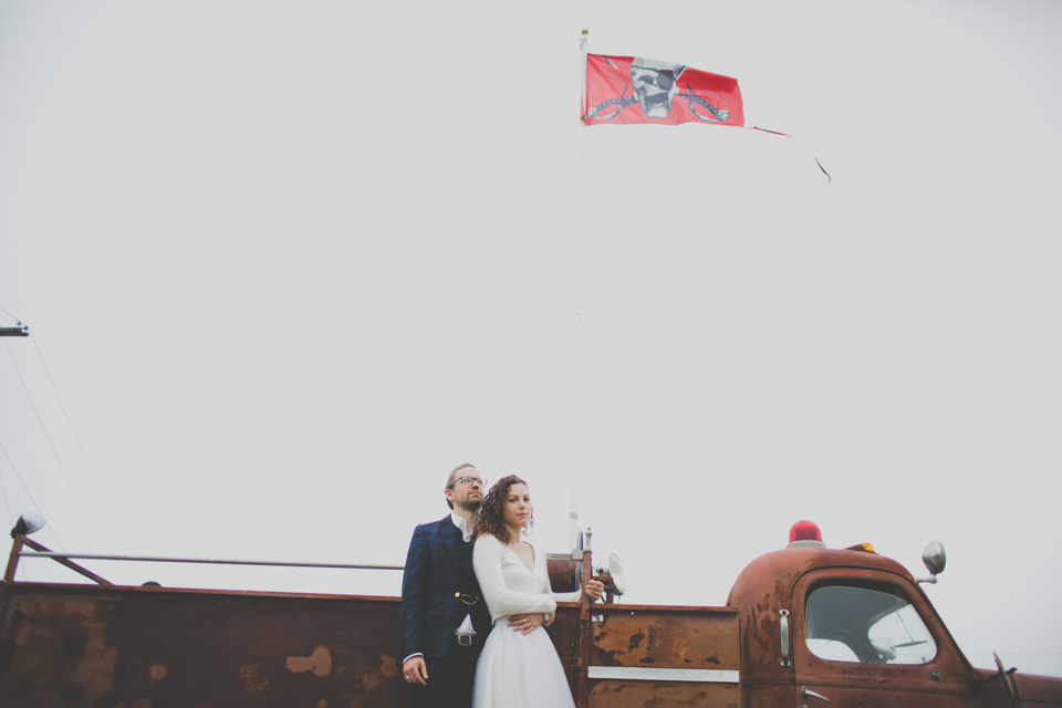 Shack Up Inn wedding