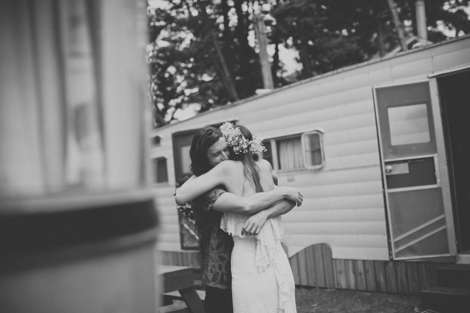 Washington coast wedding