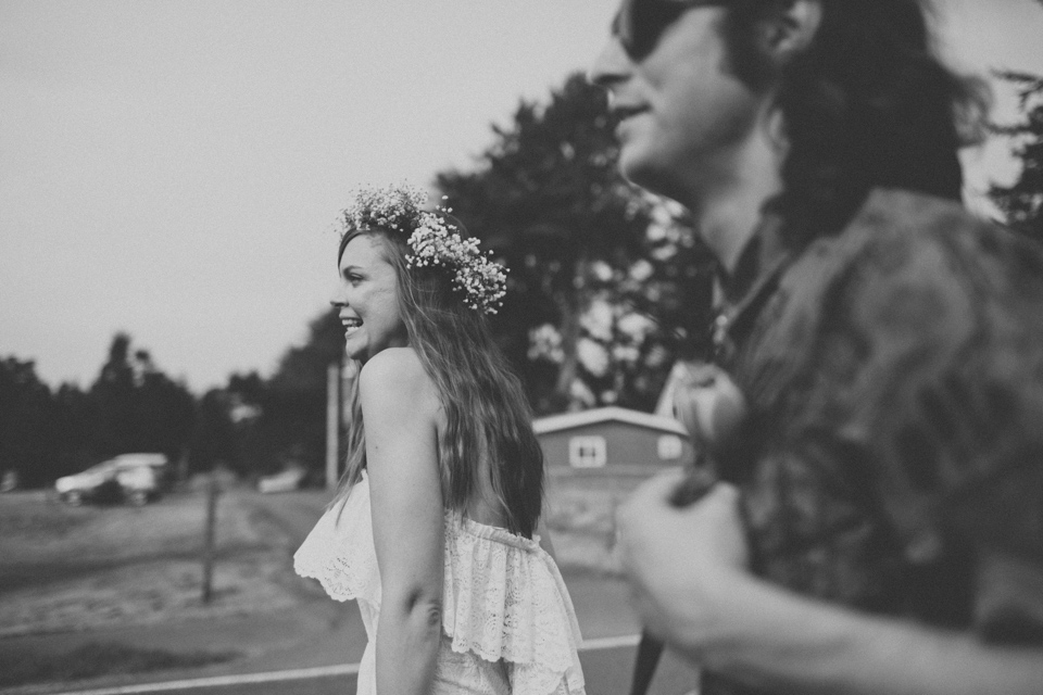 Washington coast wedding