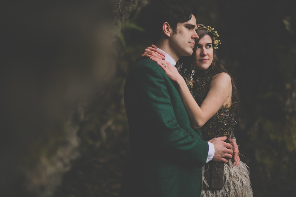 Wahclella Falls elopement