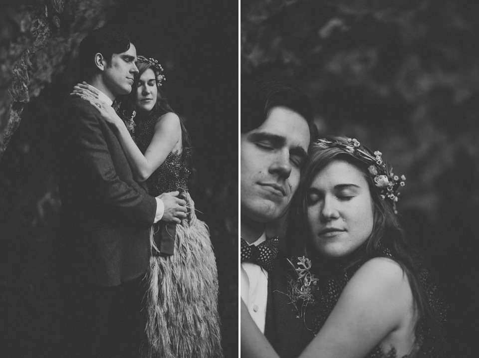 Wahclella Falls wedding