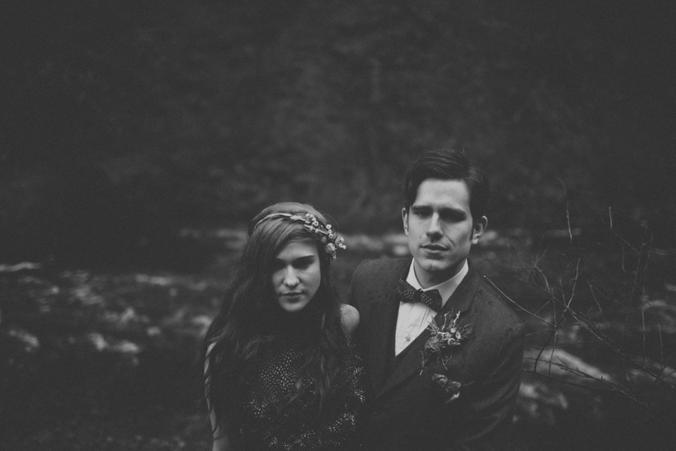 Wahclella Falls wedding