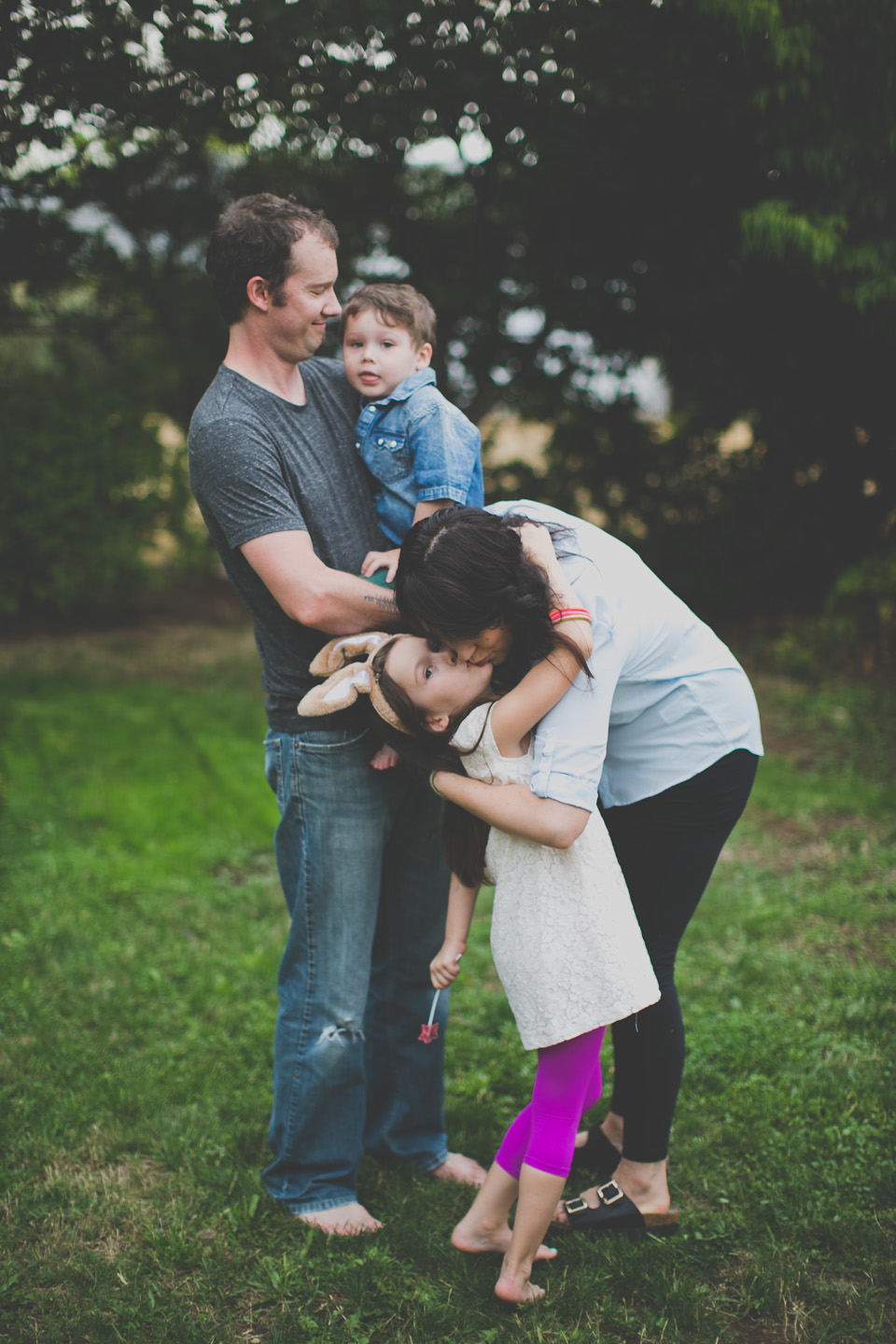 in home family photographer Portland, OR