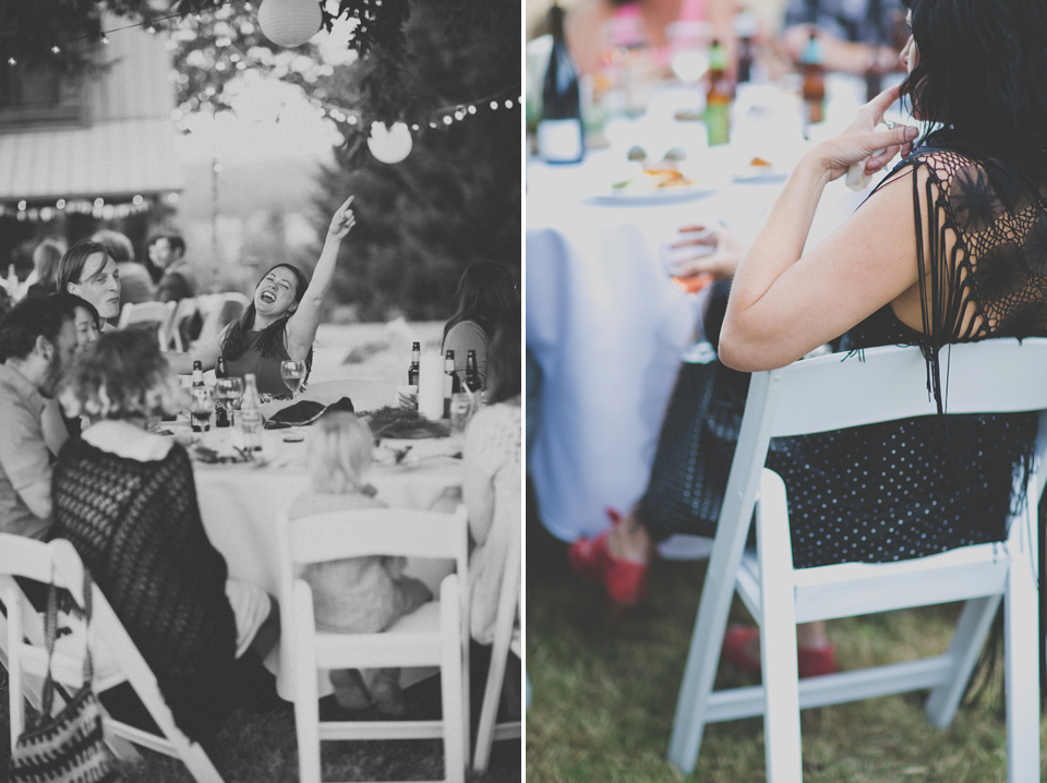 Oregon cabin wedding