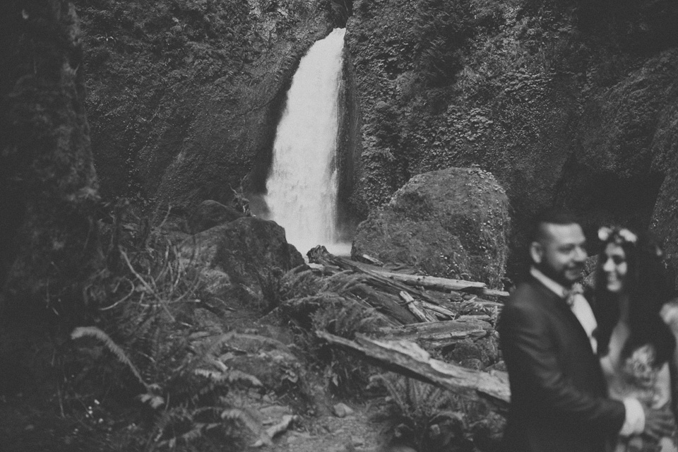 Wahclella Falls Elopement