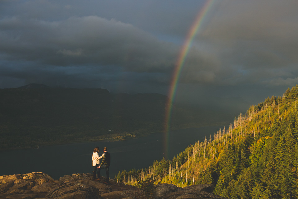 Engagement photographer portland