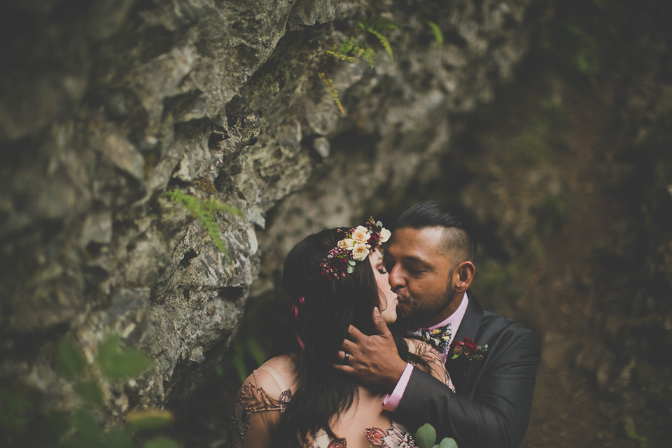 Wahclella Falls Elopement