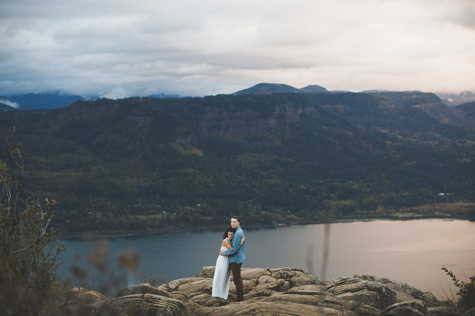 Engagement photographer portland
