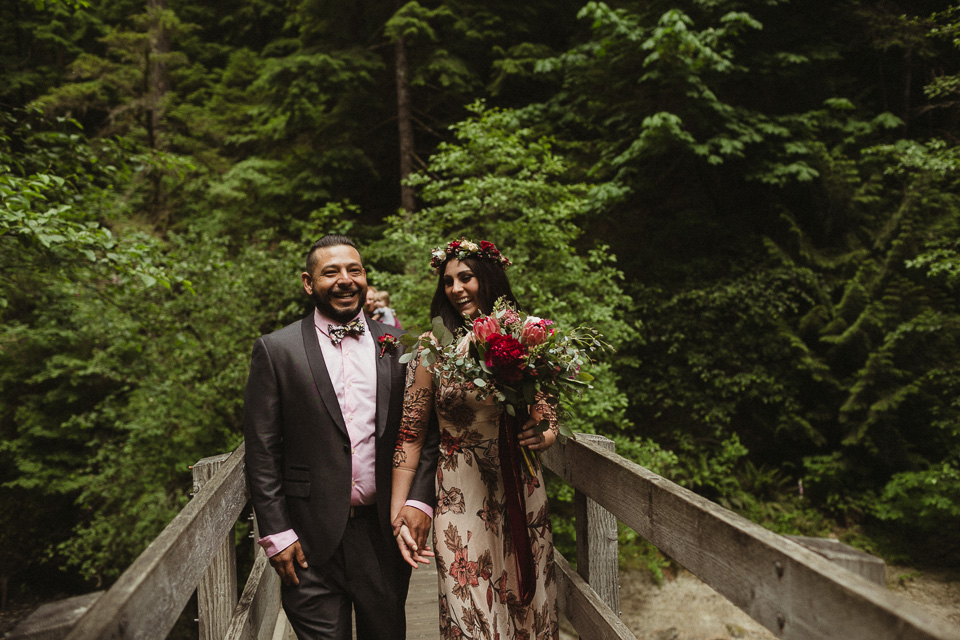 Wahclella Falls Elopement
