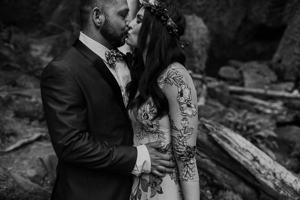 Wahclella Falls Elopement