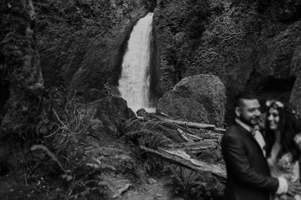 Wahclella Falls Elopement
