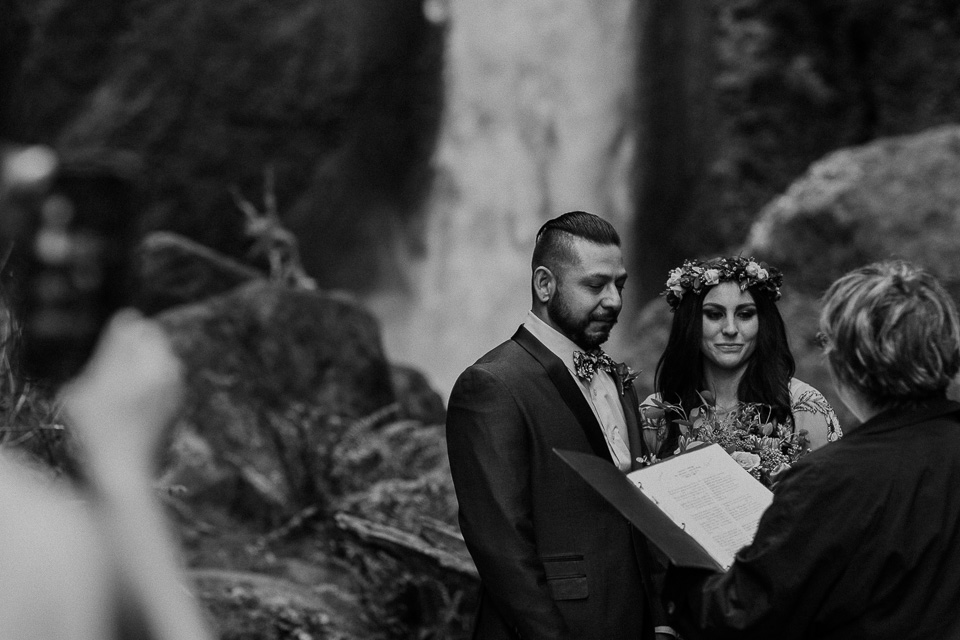 Wahclella Falls Elopement
