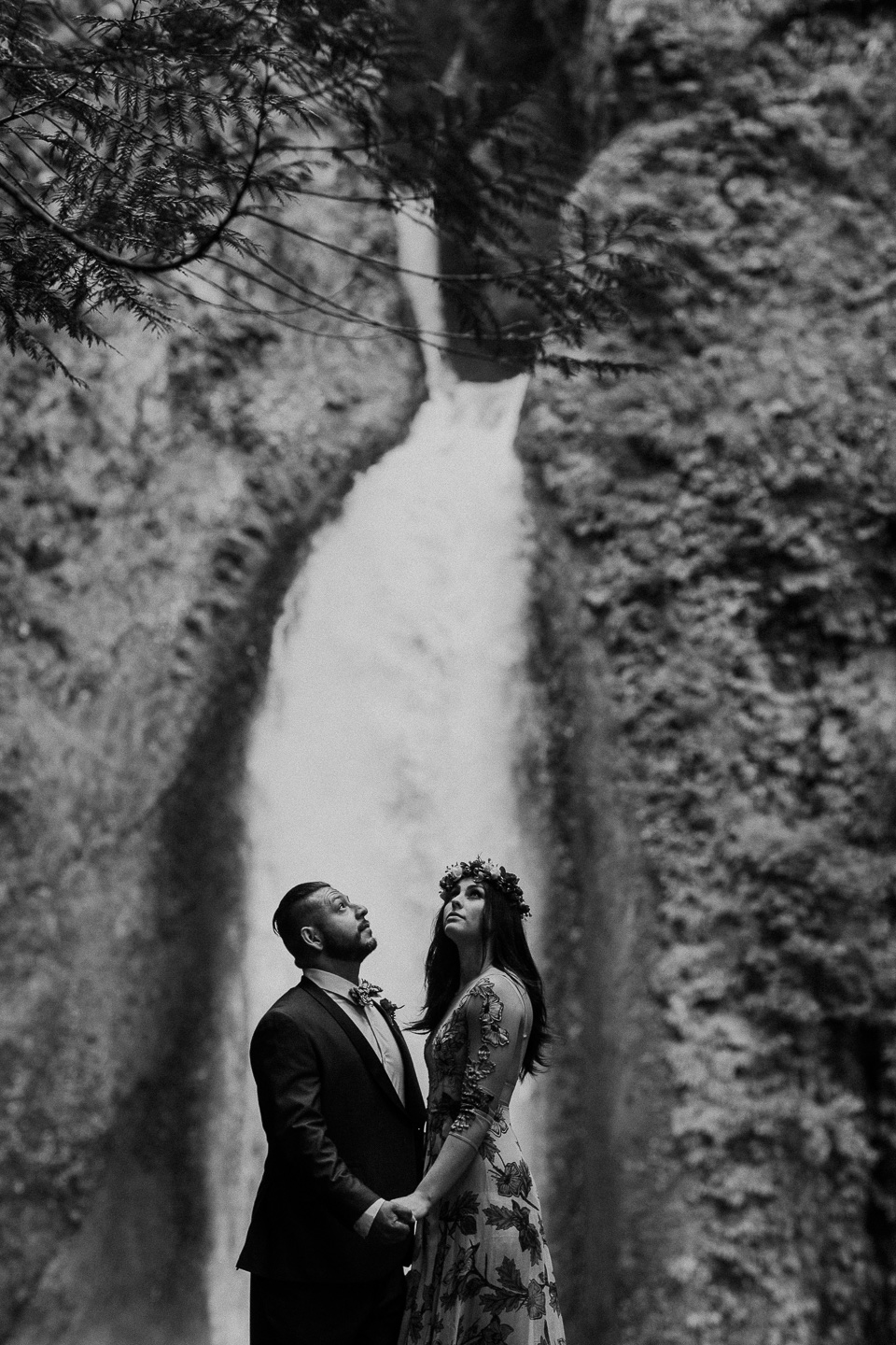 Wahclella Falls Elopement