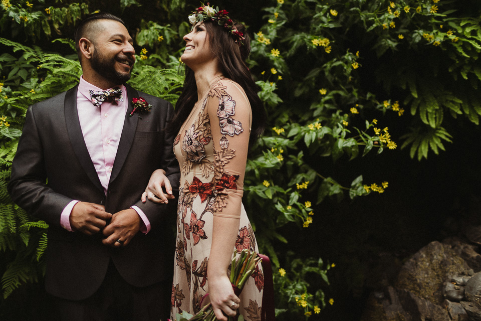 Wahclella Falls Elopement