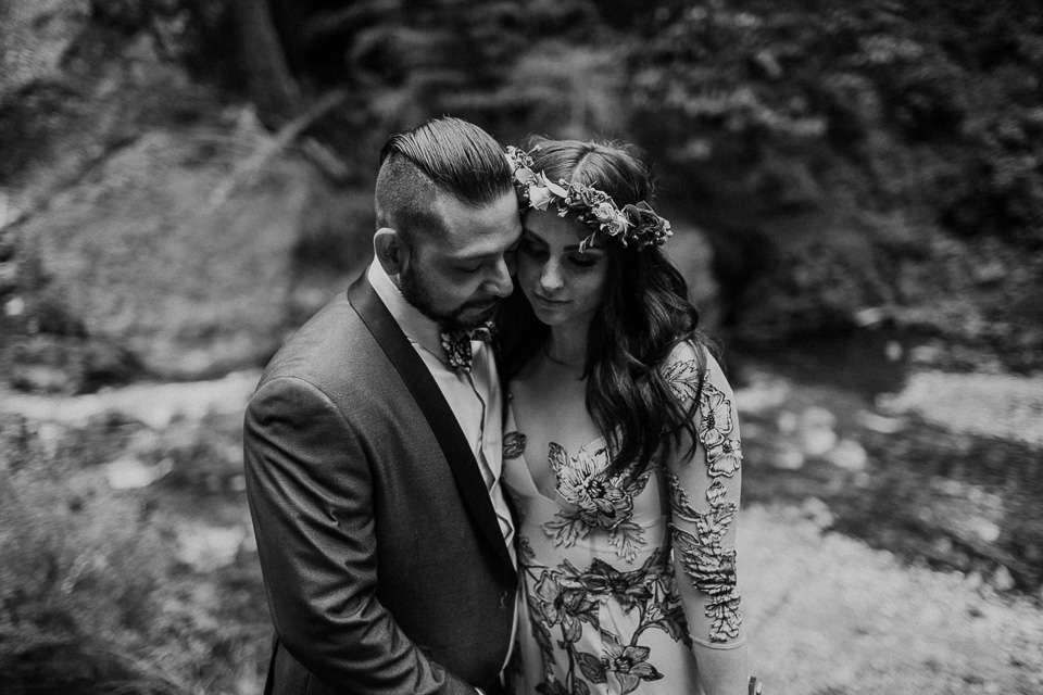 Wahclella Falls Elopement